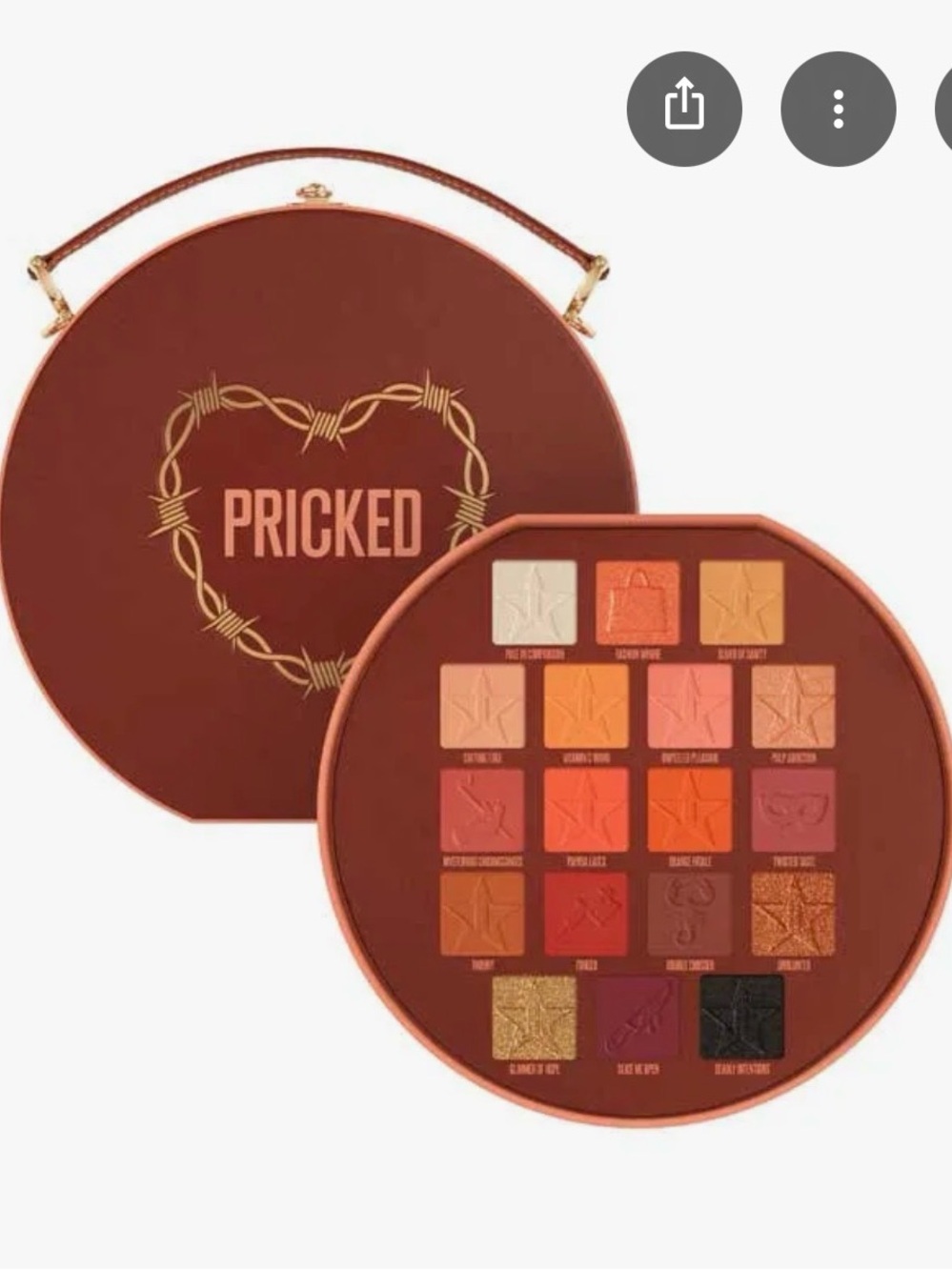 Pricked Eyeshadow Palette - Jeffree Star New In Box!!!